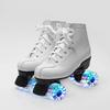 Roller Skates Skates Adult Double Rows Four Wheel Full Set Colorful Flash Roller Skating Skates