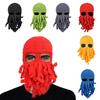 Beard Balaclava Hat Halloween Ski Cap Funny Knitted Beanie Party