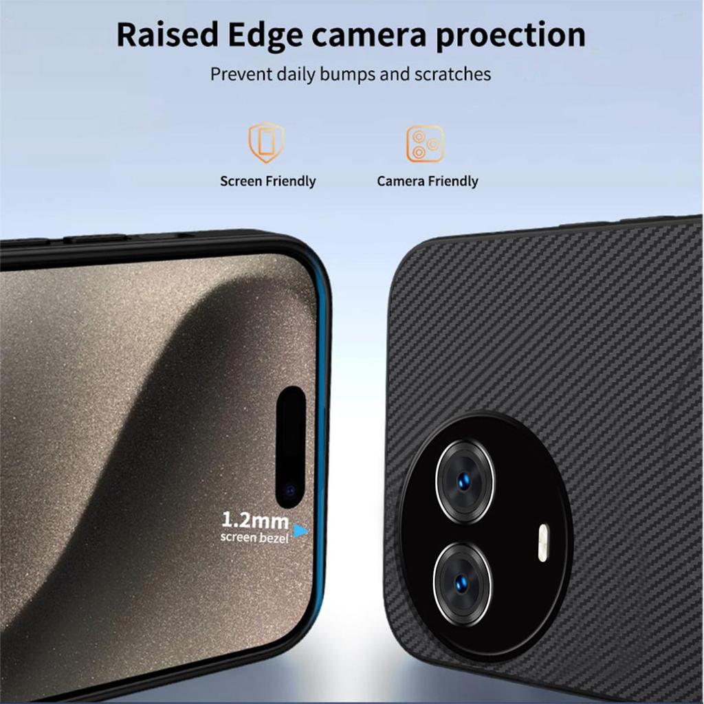 Амортизирующий текстурированный чехол из ТПУ для realme 11x 5G, 11 5G, тонкий защитный чехол из углеродного волокна