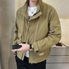 Men's 2025 New Coat Men's Spring and Autumn Trend Fashion Handsome Top Tooling Youth Jacket Clothes