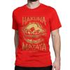 T-Shirts The Lion King Awesome Cotton Tees Short Sleeve Live Action Hakuna Matata Sunset T Shirts Clothes Unisex