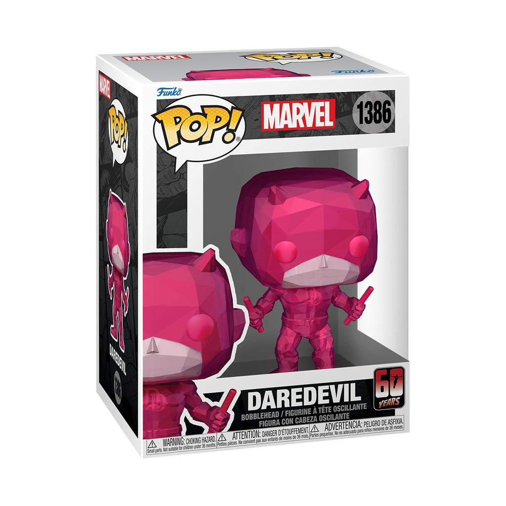 Marvel Daredevil Figure Funko Dd Funko Pop! Marvel 60th- Daredevil(Facet)