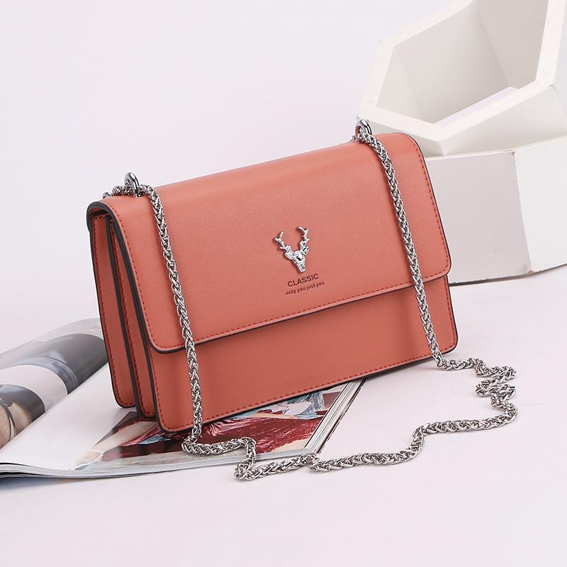 Сумка 2023, новая модная маленькая сумка, женская сумка на одно плечо, сумка через плечо, женская универсальная цепочка, маленькая квадратная сумка