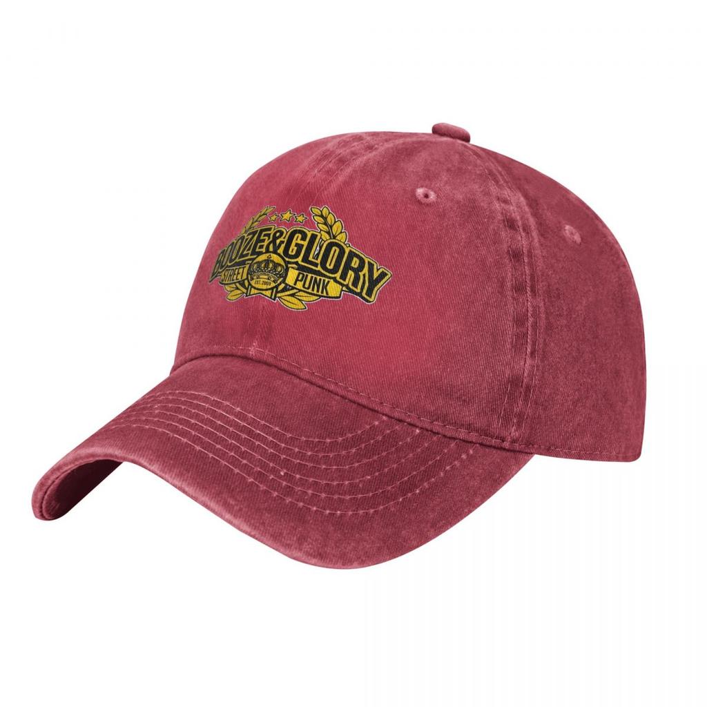 QuickDry BOOZE GLORY Skinhead Style denim Hat Outdoor Adventures Cap FeUnisex Baseball Cap For Unisex
