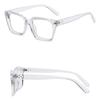 Square Diopter Large Frame Women Eyeglasses Men Reading Glasses High-definition Oversized Portable 0~+ 3.00 Presbyopia Unique