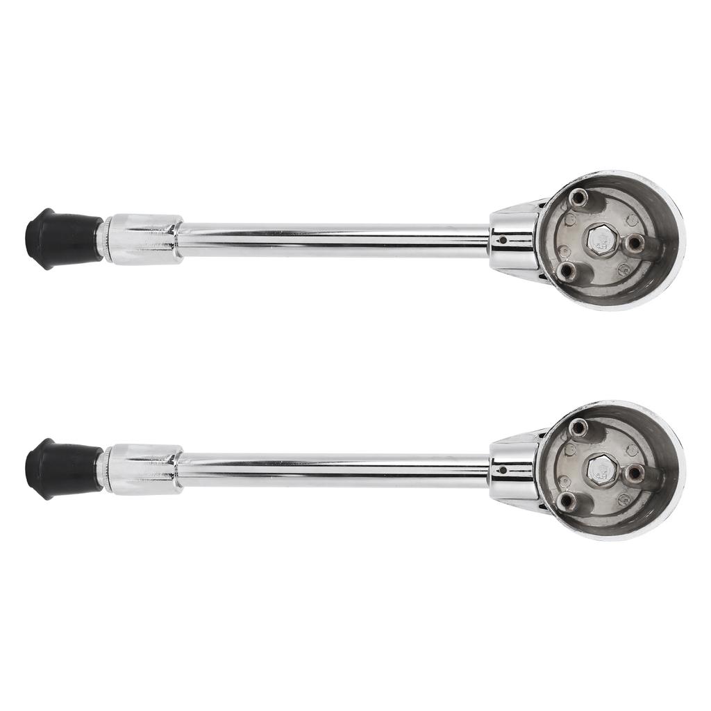 Парная ножка для бас-барабана с фиксированным кронштейном, устойчивая к ржавчине, для ударных инструментов