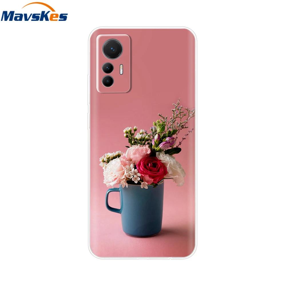 Note 12S Case For Xiaomi Redmi Note 12S Cover Redmi Note12S Transparent TPU Soft Silicone Phone Cases For Redmi Note 12S Bumper