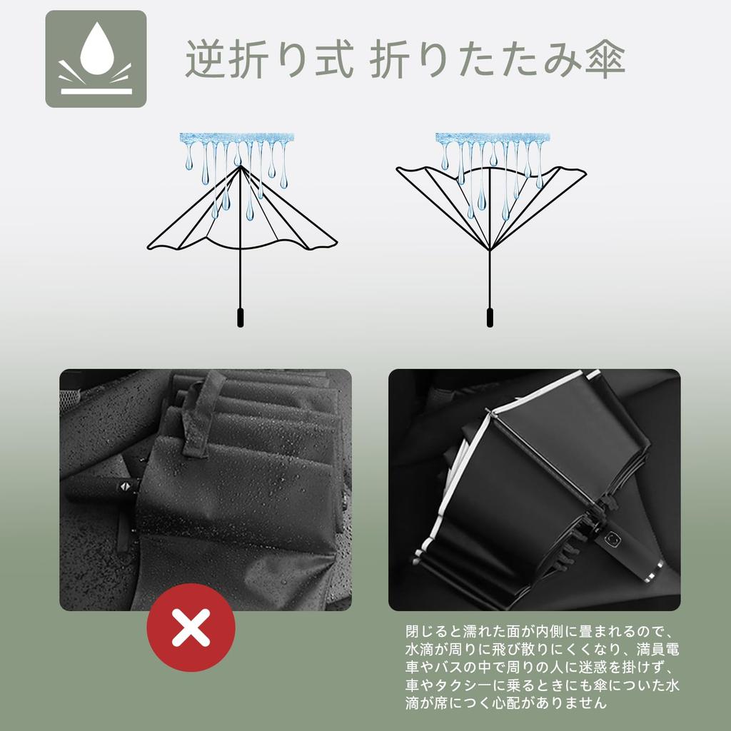 Складной автоматический диаметр обратный супер водный зонт 10 двойной для солнечного и дождливого ветра сильный дождь УФ отражающий УФ легкий складной дождливый