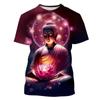 T-Shirts 3D Buddha Shakyamuni Printing T Shirt For Men Round Neck Short Sleeve Kid Cool Buddhist Faith Tops Harajuku Clothes Tee