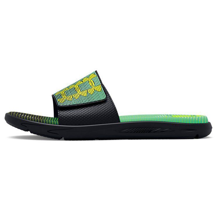 Under Armour Mercenary Casual Sports Beach Rubber Sole Slide Sandals Unisex Sandals Green 3025851-002