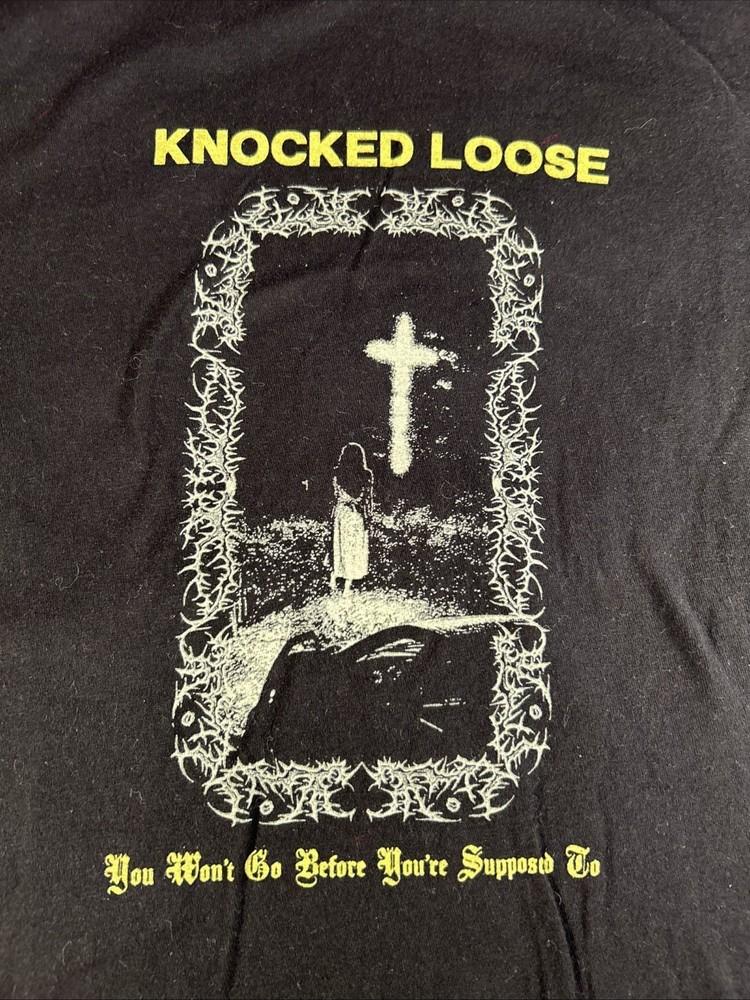 VIntage Knocked Loose Black Shirt Unisex Concert S to 5XL DO561 Unisex T-Shirt