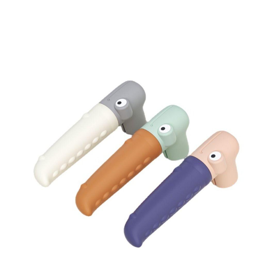 Силиконовый чехол для дверной ручки, двухцветный защитный коврик из крокодиловой кожи, симпатичный чехол для дверной ручки, украшение для дома