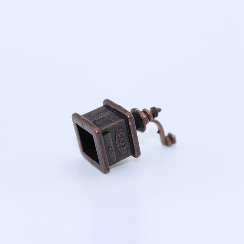 Мини-кофемолка игрушка для кукольного домика - Модель D256 с 52 миниатюрными пищевыми аксессуарами