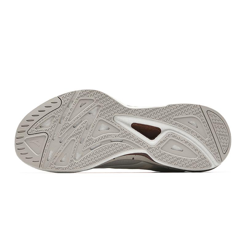 Anta Удобные амортизирующие нескользящие прочные низкие повседневные кроссовки для бега мужские кроссовки белые серые 912435537-3