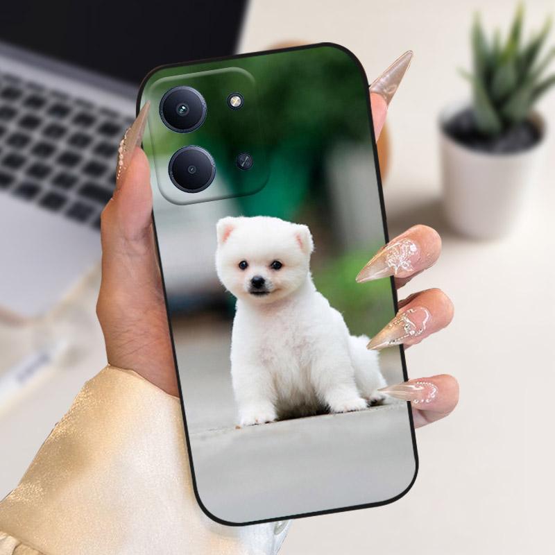Для Xiaomi Poco C85 4G Чехол Стильный Ударопрочный Мягкий Силикон ТПУ Чехлы Для Телефона Для Poco C 85 POCOC85 171мм Чехол Fundas Coque