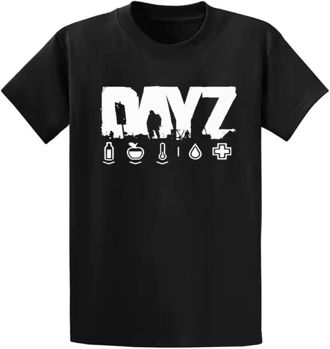 Dayz T-Shirt Gaming Gamer Streamer Streaming T shirt Graphic Short Sleeve Men's T-shirts for Summer Unisex