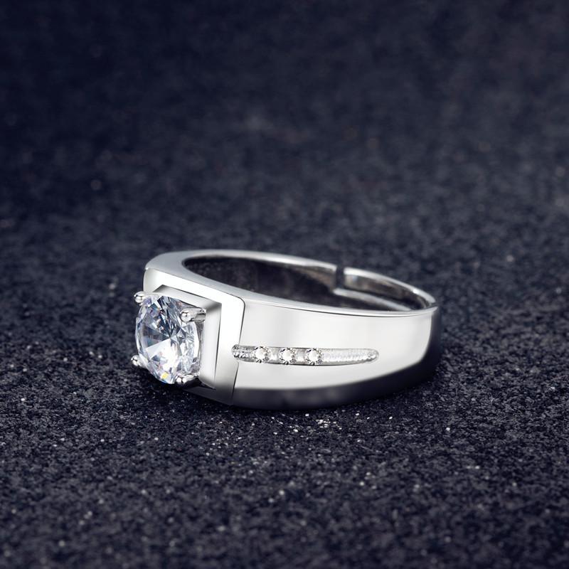 Sace Gems Роскошный медный сплав циркон обручальное кольцо мужчины ювелирные изделия подарок