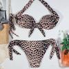 Bandeau Bikini Set Sexy Bikini Thong Biquini Women Swimsuit Female Swimwear Women Bathing Suit