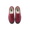 Vans OG Authentic LX Velvet Emboidery - Leopard Pomegranate Unisex Sneakers Red VN0A4BV99RH