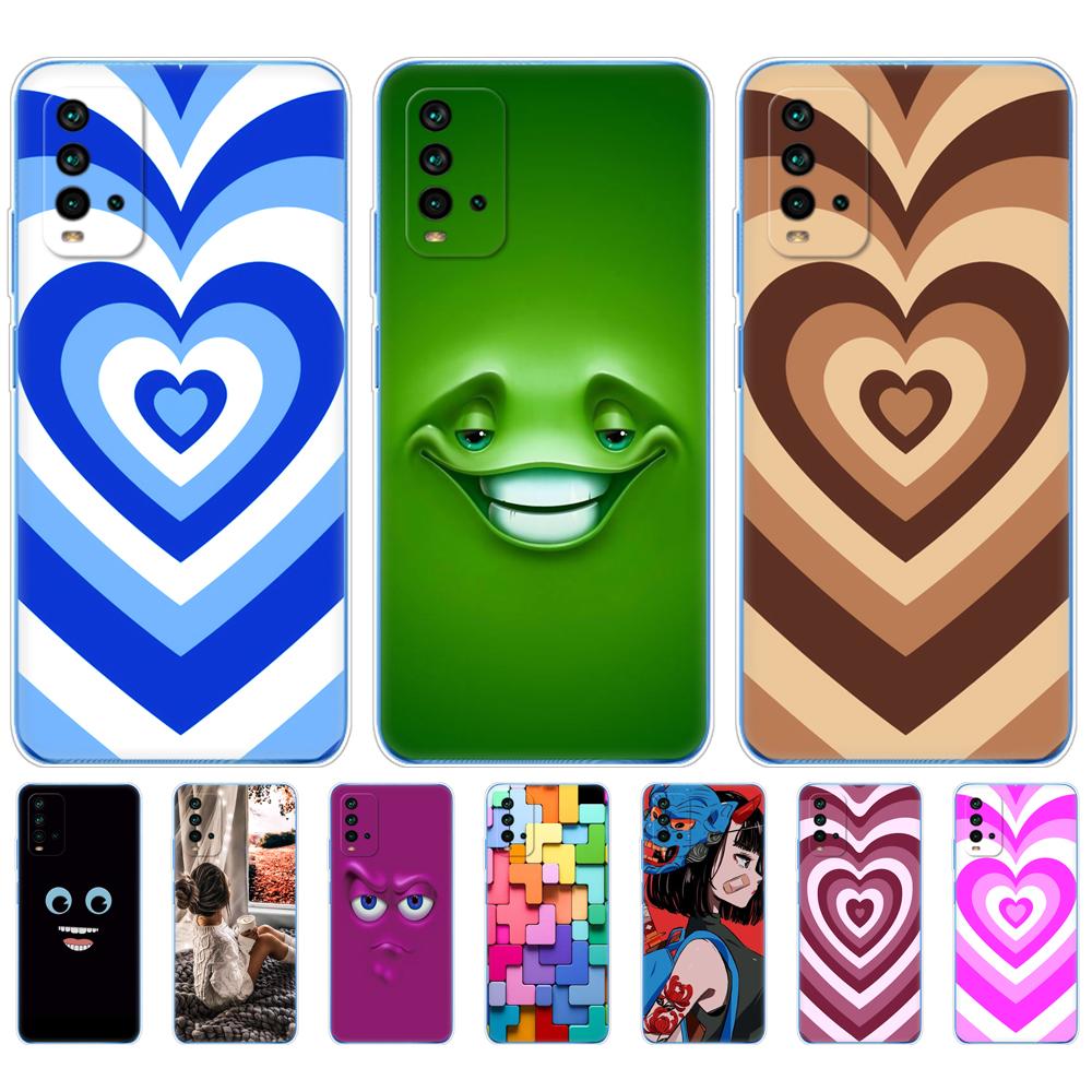 Для Xiaomi Redmi 9T чехол силиконовый мягкий TPU телефон задняя крышка на Redmi 9T бампер 6.53 дюймов глобальный ударопрочный защитный Funda