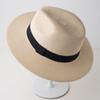 Men's Hand-Woven Raffia Straw Sun Hat - Wide Brim, Sun Protection, Perfect for Summer Beach Vacation