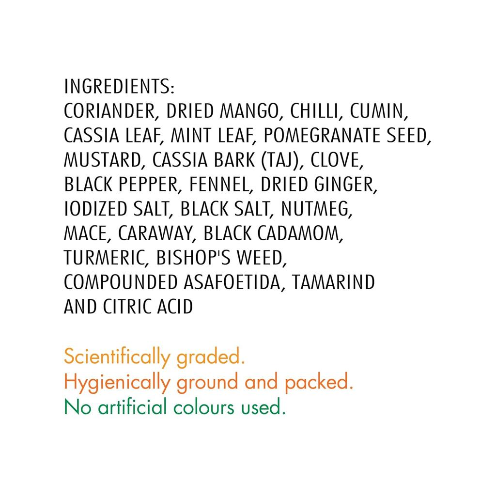 EVEREST Masala Chhole 100 Gram Pack Of 1 Authentic Indian Spice Blend For Chickpea Dishes