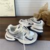 Thick-soled Heightening Dad Shoes for Women  Spring and Autumn New Ins Trendy Versatile Mesh Breathable Casual Sports Shoes