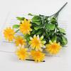 Букет искусственных цветов 7 веток Реалистичная искусственная ветка шелкового цветка Дом Офис В помещении На улице Сад Искусственное украшение