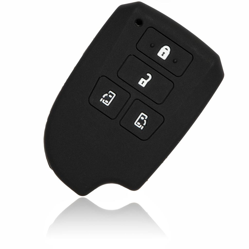 MALAKO 30 Silicone Cover for Toyota Cars, Smart Key, 4 Buttons, Hiace 200 Series,