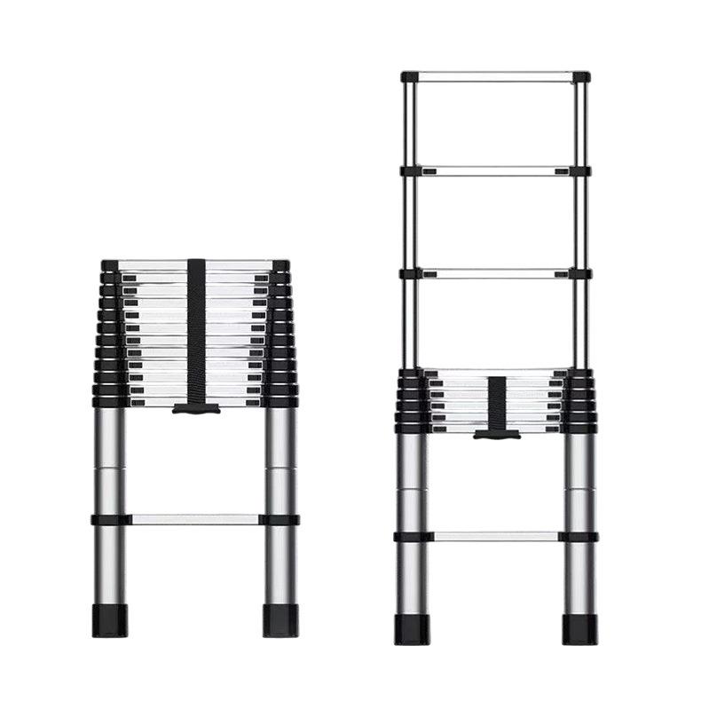 Multi-Purpose Stainless Steel Attic Retractable Ladder: Folding, Portable, Indoor I-shaped Ladder