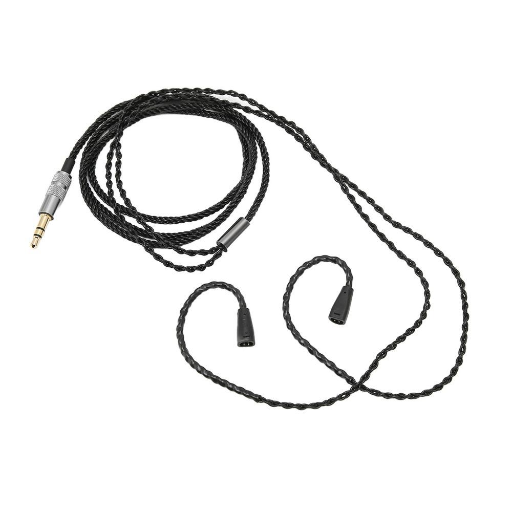 Flexible Earphone Replacement Cable for IE8 IE80 IE8i Earphones Sound Enhancement