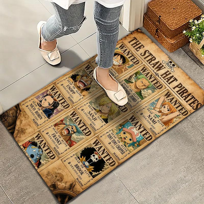 One Piece Map Carpet Rug For Living Room Bedroom Home Sofa Decoration Kids Play Nonslip Floor Mat