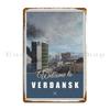 Warzone Welcome To Verdansk Metal Plaque Wall Decor Iron  Sign Wall Decor Cinema Tin Sign Poster