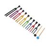 Tuning Forks Set Aluminum Alloy Long Vibration Time Resonant Tuning Fork with Hammer for Healing Tuning Forks Set