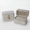 Exquisite Mini Ring Storage Box Retro Ring Earring Holder Velvet Ring Box  Valentines Day