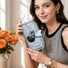 Stylish Tropical Print Long Wallet Casual Portable Daily Purse for Women
