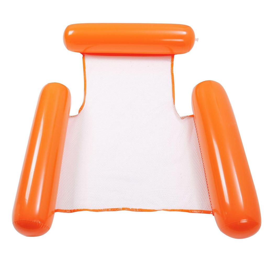 Складной полосатый гамак для бассейна: Надувной матрас-реклайнер нового стиля с сеткой