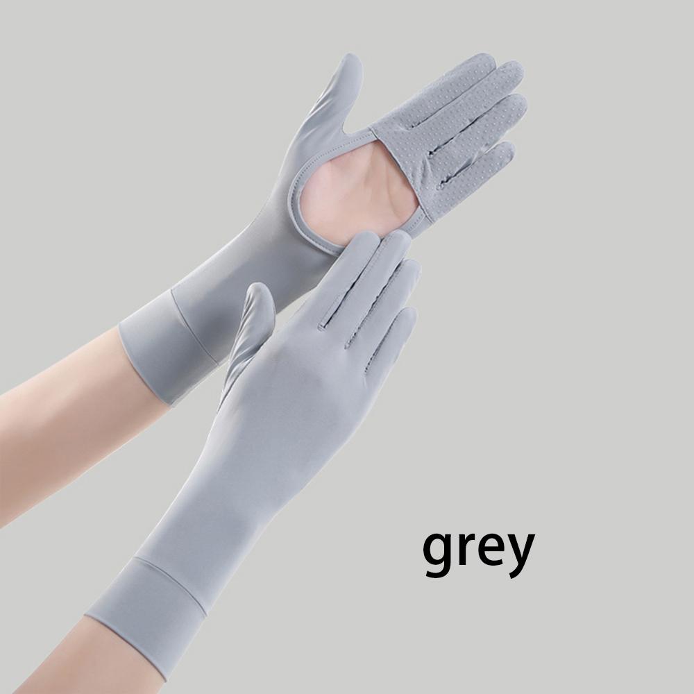 Factory Price Outdoor Summer Anti UV Protection Breathable Travel Gloves Sun-proof Girl Women Driving Cycling Sunblock Glove
