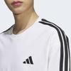 adidas Базовый Хлопковый Свободный Лонгслив с 3 Полосками Kf3731