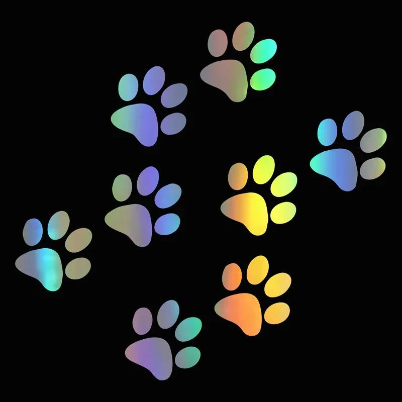 11,4*11 см наклейки на автомобиль кошачья лапка принт наклейка на автомобиль 3D углеродное волокно мотоциклы украшения наклейки и отличительные знаки