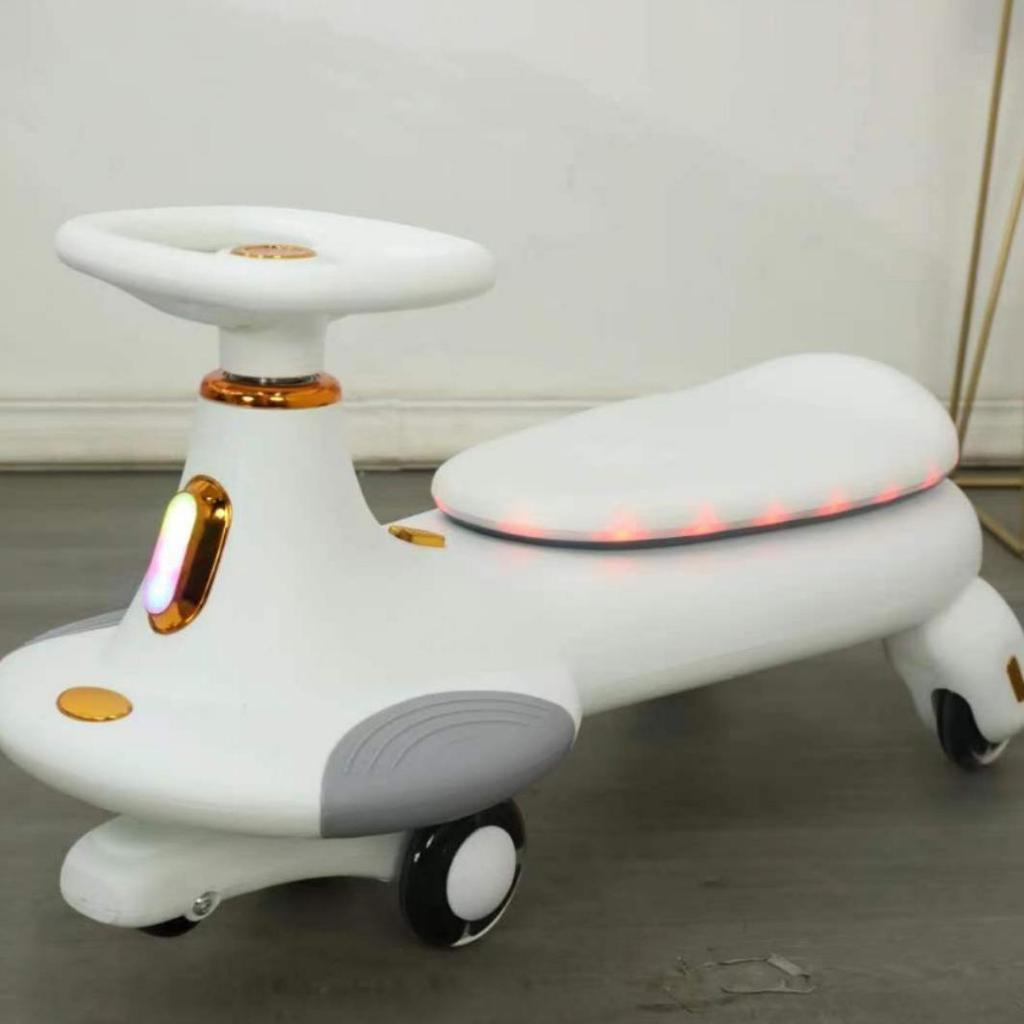 Бесшумный самокат-твистер для детей 1-6 лет - Конструкция против опрокидывания с универсальными колесами