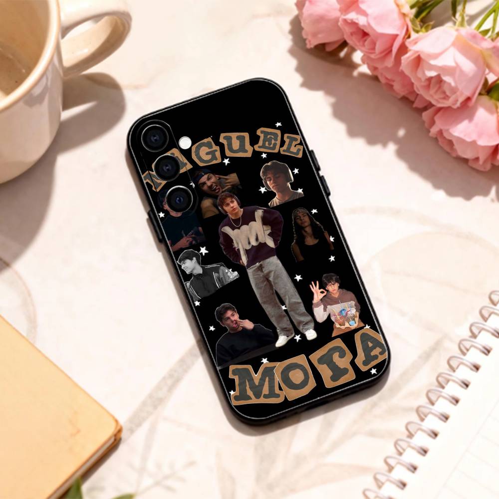 Cool M-Miguel M-Mora phone Case For Samsung Galaxy A73,A72,A71,A70,A53,A52,A51,Others Soft Black Shell