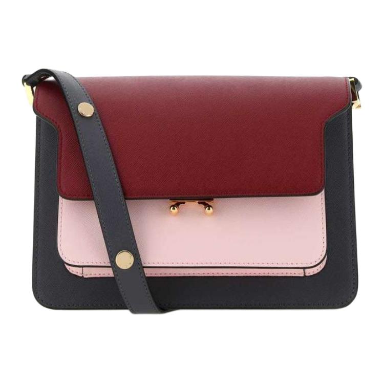 Marni Fashion Trend Flap Shoulder Bag Women Shoulder Bag Pink SBMPN09U51LV520-Z437N