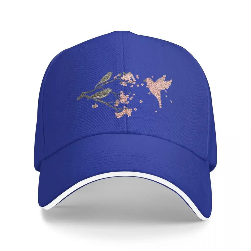 Blossom Bird Cap Fashion Casual Baseball Caps Adjustable Hat Hip Hop Summer Unisex Baseball Hats Customizable Polychromatic