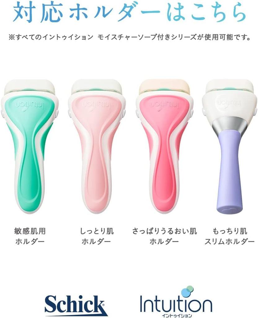 Schick Intuition Springy Skin Сменные лезвия для бритвы (3 куска)