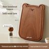 Разделочная доска Wutuo Bear из черного дерева