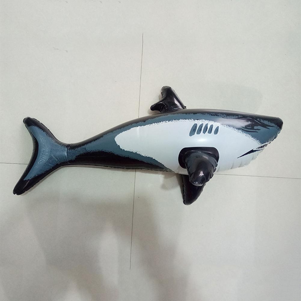 1-5PCS Floating Shark Float Toy Kids Adults Inflatable Water Swimming Pool Simulation Whale Fish Animals Toys Pool Accessories
