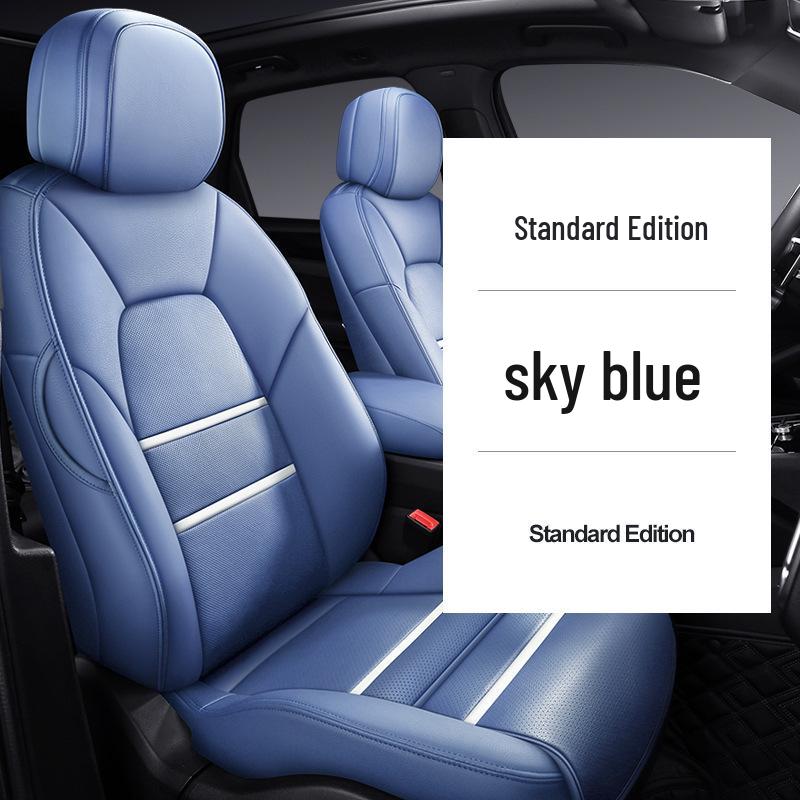 Кожаные чехлы на сиденья Mercedes-Benz C/E/GLC/A-Class – Полный охват, Всесезонная подушка