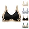 Women's Seamless Underwear Breast-Reducing Anti-Sagging Sports Push-Up Bra