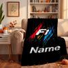 F1 Индивидуальные фланелевые одеяла Мягкие теплые уютные пледы для домашнего декора Праздничные подарки